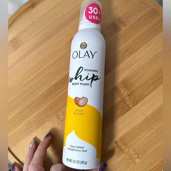 Olay Foaming Whip Body Wash SHEA BUTTER 10.3 oz Soft Skin DISCONTINUED New - Picture 3 of 4